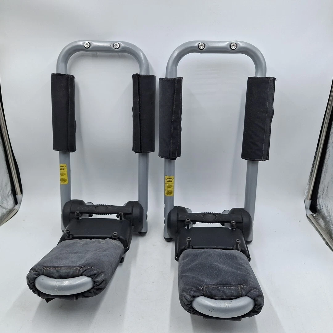 Thule Hull A Port Pro Folding Rooftop Kayak Carrier Set Of 2 NO Hardware 835PRO