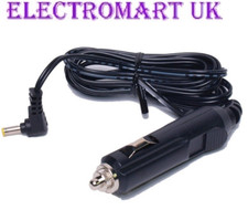 12V 12 VOLT CIGAR PLUG TO 1.3MM DC ANGLED PLUG CABLE LEAD WIRE LENGTH 2.5M