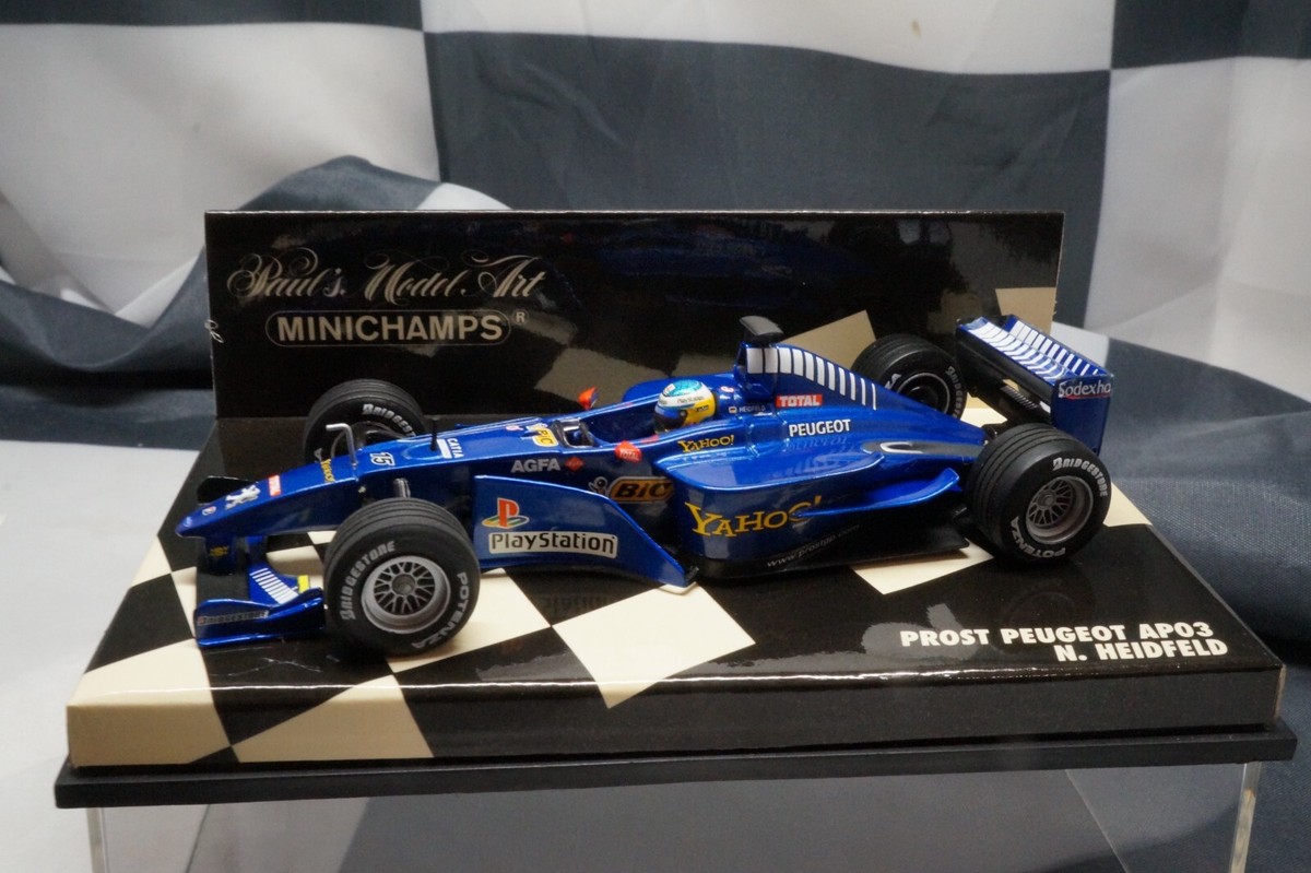 MINICHAMPS 1/43 F1 Prost Peugeot APO3 - Nick Heidfeld - Collection