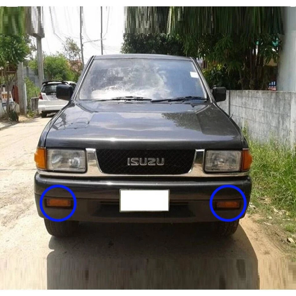 Repuesto de lámparas de señalización delanteras transparentes Isuzu Rodeo Pickup TF TFR 1988-1997 Foto 4 de 4