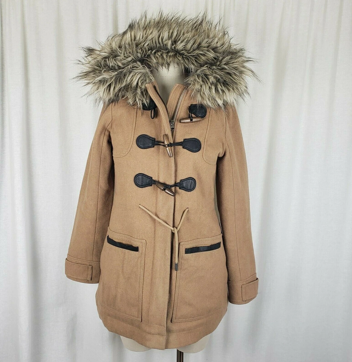 Abercrombie duffle deals coat