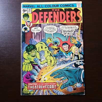 MARVEL THE DEFENDERS - 1ST SERIES - ISSUE 30 - DEC 1975 - Used 
