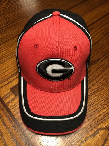 Georgia Bulldogs Adjustable Red Baseball Cap Hat - Capsmith Inc.