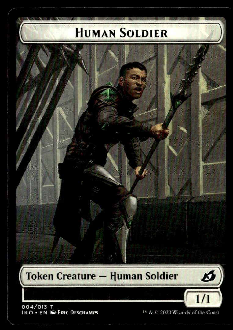 2020 Ikoria: Lair of Behemoths Tokens Human Soldier Token/Common #4
