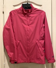 Nike Golf Women  s XS Storm Fit Pink Jacket Light Zip