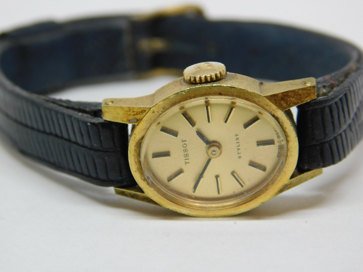 Vintage Tissot Stylist Swiss Made Wind-up Analog Women's Vintage Tissot Stylist Swiss Made Wind-up Analog Women's