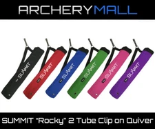 Summit Rocky 2 Tube Clip-on Quiver (MULTIPLE COLORS)