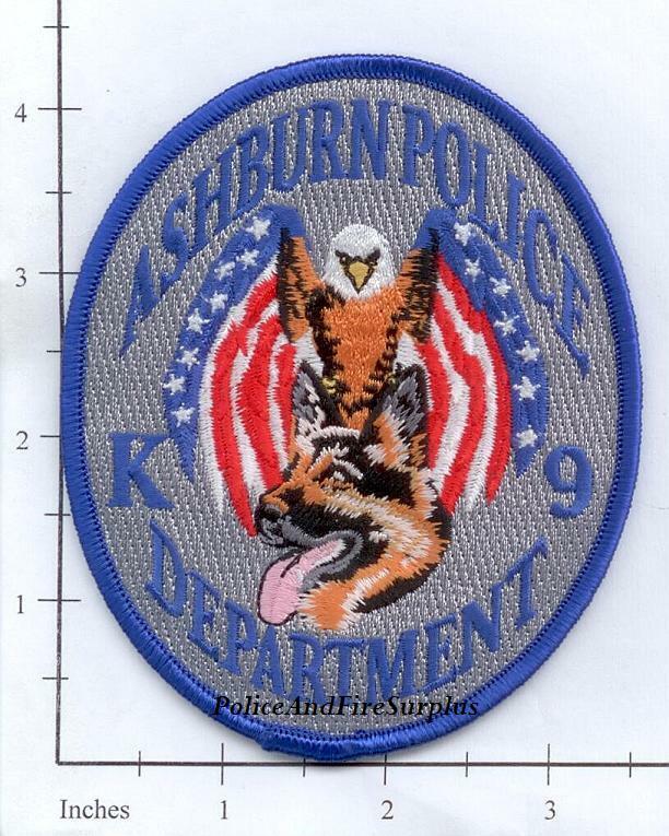 Georgia - Ashburn K-9 GA Police Dept Patch | eBay