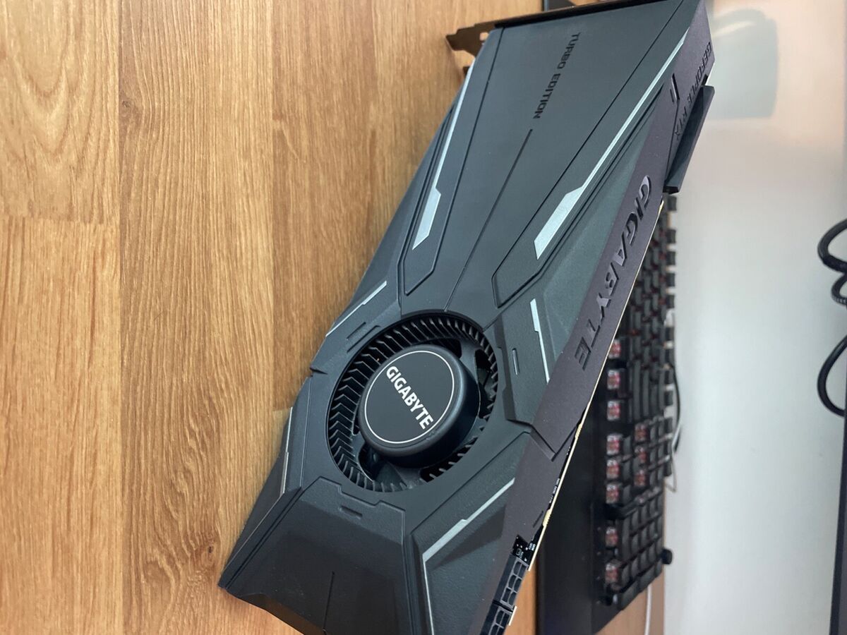 GIGABYTE GeForce RTX 2080 SUPER TURBO GDDR6 Graphics Card GIGABYTE GeForce RTX 2080 SUPER TURBO GDDR6 Graphics Card