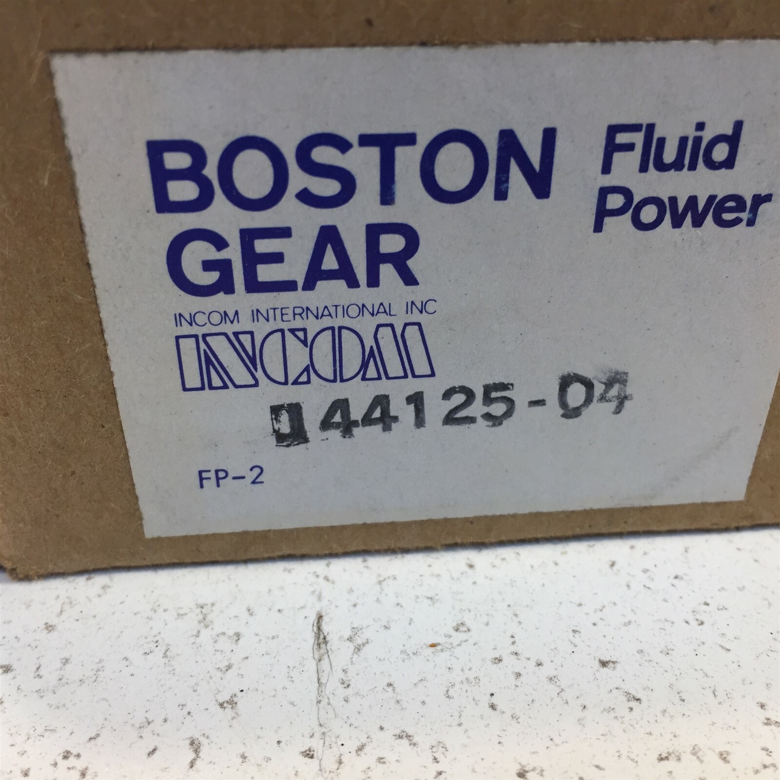 Boston Gear J44125-04 Fluid Filter 4330012035549 | eBay