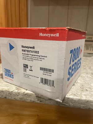 New Honeywell RM7897A1002 Flame Safeguard - New Unopened Box, Current Date Code