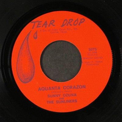 Sunny Ozuna The Sunliners Aquanta Corazon Pobre Del Podre Tear Drop 7 Ebay