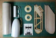 Estes Mega Mosquito Clone kit #1335 now with pre cut skins and Vinyl Decals!