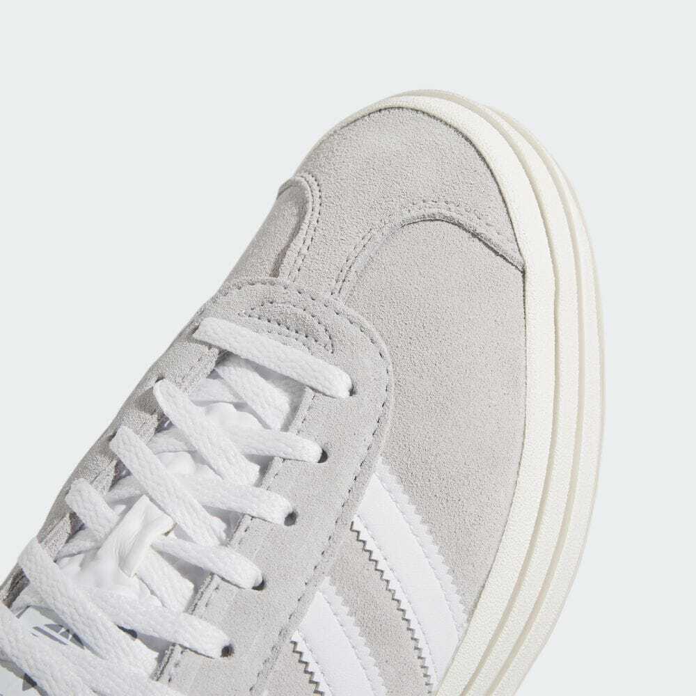 ◆adidas◆ Gazelle Bold Grey White HQ6893 WMNS) adidas Gazelle Bold 'Grey White' HQ6893