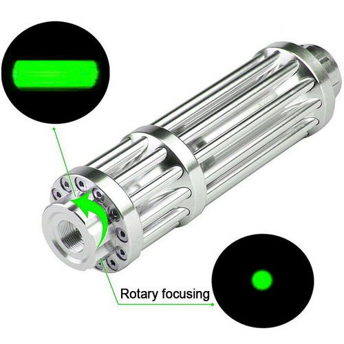 Lápiz puntero láser verde recargable USB antorcha de alta potencia luz de punto visible - Imagen 7 de 10