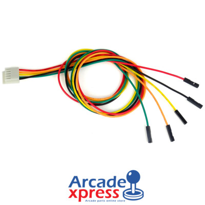 Sanwa 5 pin Draht Kabel JLF Seimitsu Joystick USB Arcade Xin Mo Encoder Dupont