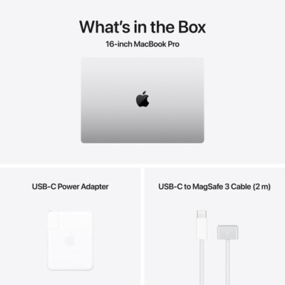 Apple Macbook Pro M4 Max, Silver, NTM4 Max 40-Core 128GB 4TB 16.2 3456 x 2234 wh
