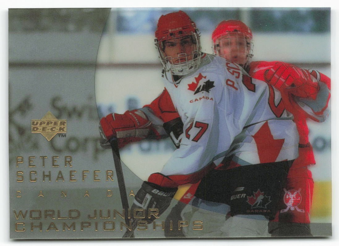 1996-97 Peter Schaefer Upper Deck Ice Rookie - Vancouver Canucks