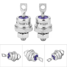 Hot 5pcs Rectifier Diode 70HFR120 5pcs 70HF120 Spiral Rectifier Rectifier Module