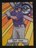 2023 Bowman Draft Matt Shaw Stained Glass Chicago Cubs