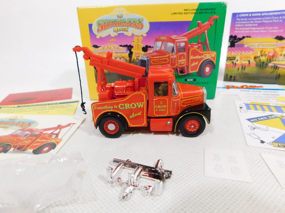 Corgi 1:50 16101 Modello Gru Scammell John Crow Showmans Range TOP+BOX #DN13-1 - Immagine 2 di 4