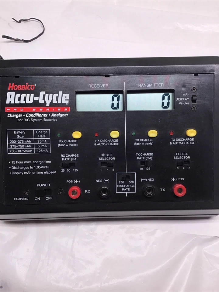 Hobbico HCAP0260 Accu-Cycle Charger, Conditioner, Analyzer NEW IN BOX - Image 2 of 4