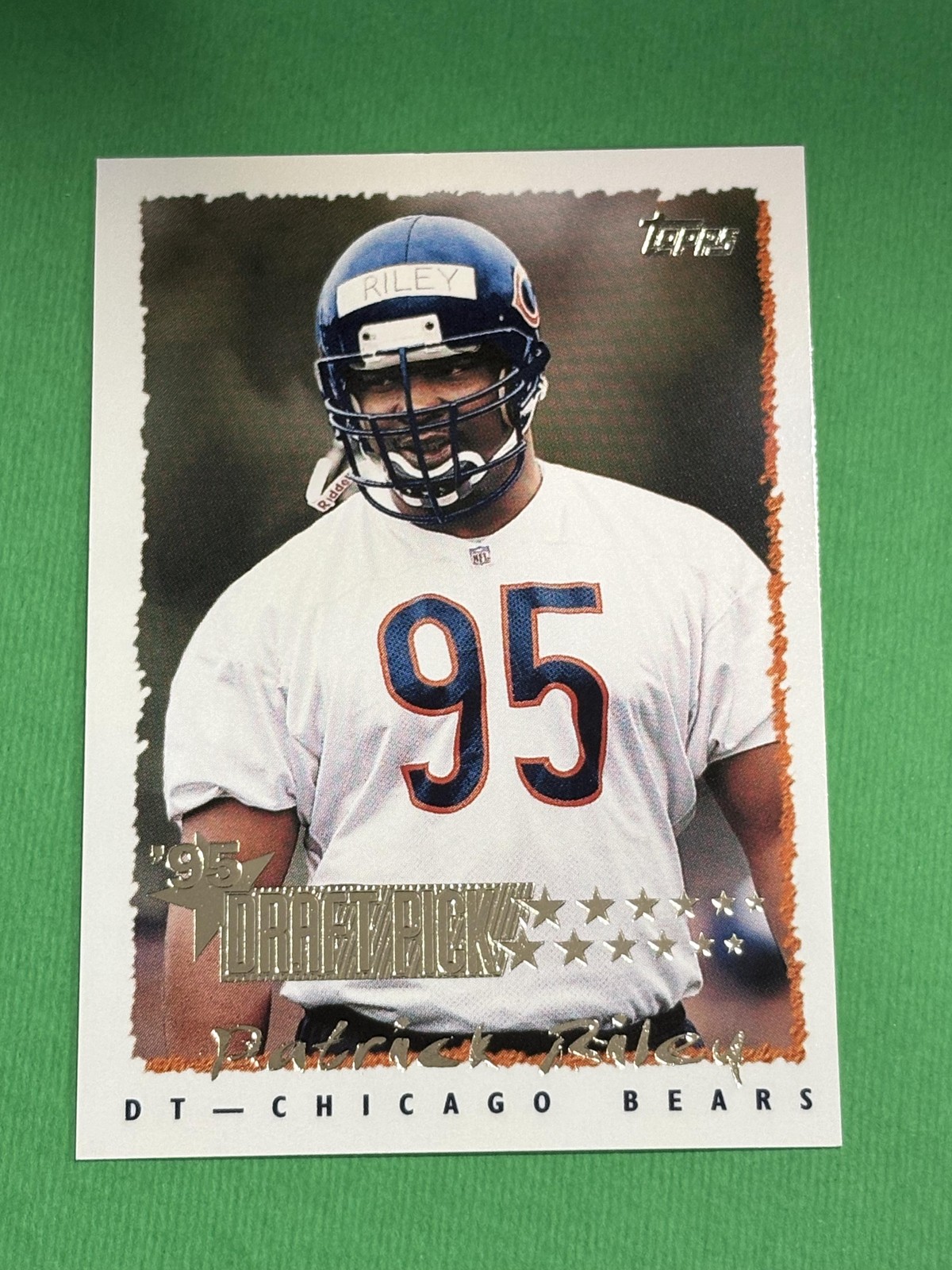 Patrick Riley RC 1995 Topps Chicago Bears #242 *E146*