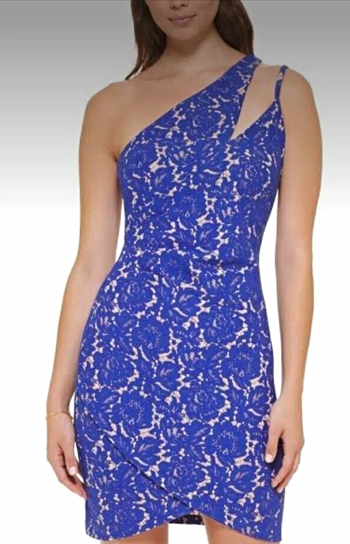 guess royal blue dress Dresses for Women for sale Turtle neck