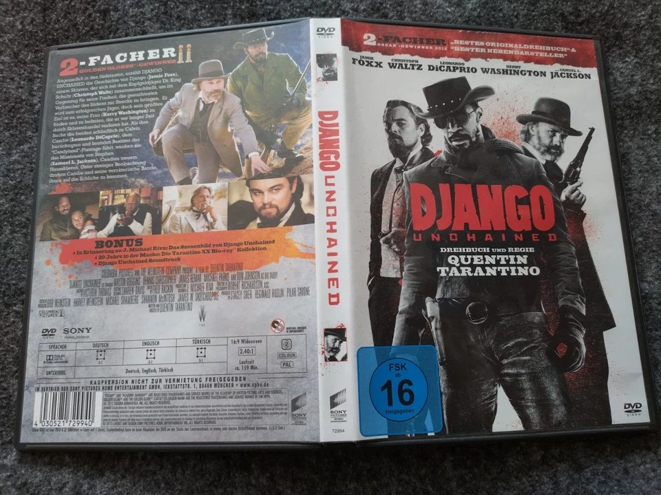 DVD Django Unchained – Quentin Tarantino — Western - Bild 4 von 4