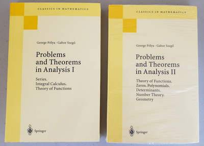 Polya Szego Problems Theorems in Analysis Vol I & II Springer Classics Math NEW
