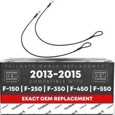 Tailgate Cable Set For Ford F-150 F-250 F-350 F-450 - Tailgate Support Straps Tailgate Cable Set For Ford F-150 F-250 F-350 F-450 - Tailgate Support Straps