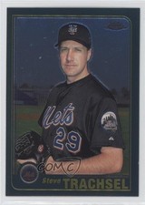 2001 Topps Traded & Rookies Chrome Steve Trachsel #T32 8d2