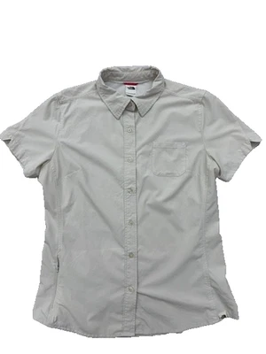 The North Face Damen Grau Kurzarm Button-Down Shirt L Regular - Bild 1 von 4