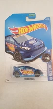 Hot Wheels 2012 Ford Fiesta HW Race Team 1:64 Scale Diecast Car