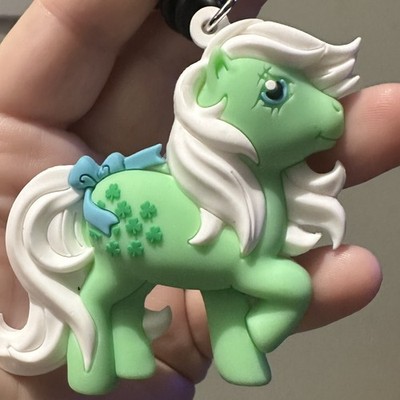 Hasbro Brands 3D Foam Bag Clip | *MINTY - MY LITTLE PONY* - OPEN - HARD TO FIND!