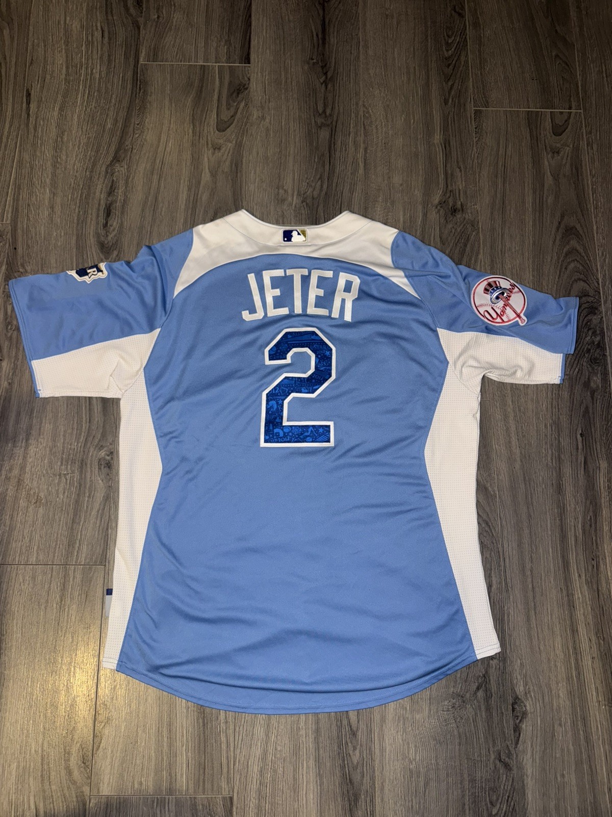 Authentic RARE Derek Jeter 2012 All Star Game Jersey Size L