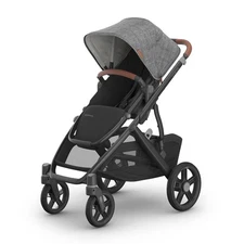 UPPAbaby Vista V3 Stroller - Full Size Single to Double Stroller System, Greyson