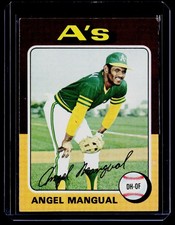 1975 Topps #452 Angel Mangual BS31