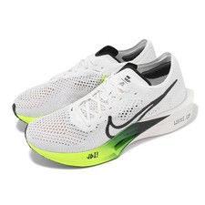Nike ZoomX Vaporfly Next% 3 FK White Pro Green Men Racing Running FZ4017-100