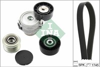 INA Keilrippenriemensatz FüR Land Rover Freelander 2 Ford S-Max Mondeo IV