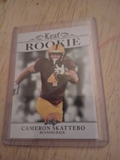 Cameron Skattebo Leaf Rookie