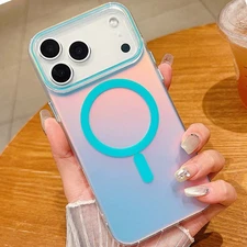 Shockproof Gradient Magnetic Mag Safe Case For iPhone Air 17 Pro Max 16 15 14
