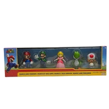 SUPER MARIO & FRIENDS MULTI PACK JAKKS PACIFIC WORLD OF NINTENDO FIGURE NEW 2.5"