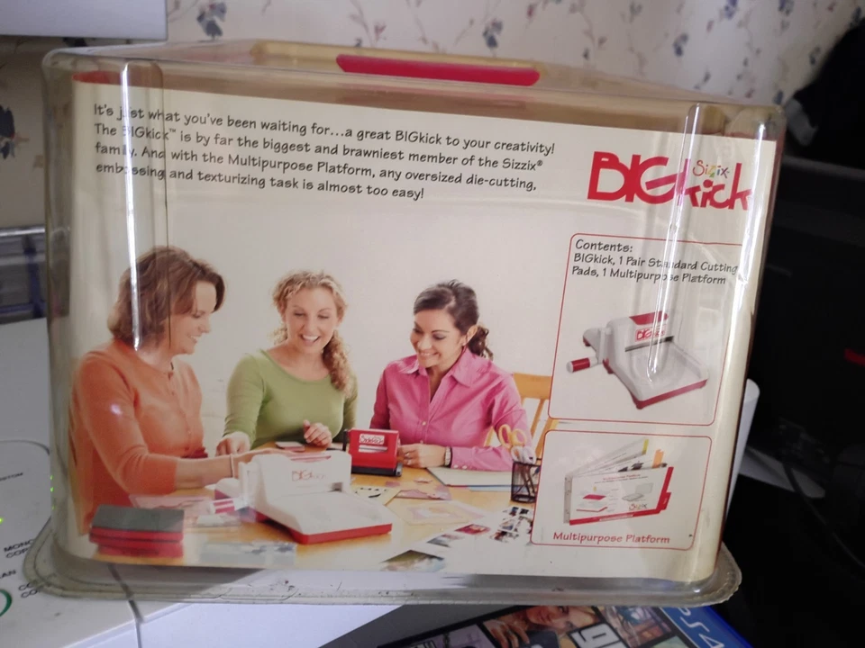 BIGkick Sizzix Big Kick Die Cut Manual Machine Multipurpose Platform NEW IN BOX - Image 4 of 4