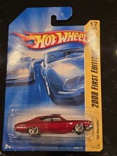 Hot Wheels '69 Chevy Chevelle SS Dark Red 1:64 Scale 2008 New Models New