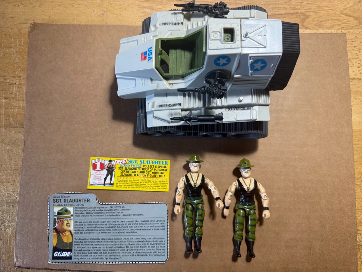 G.I. Joe Military & Adventure Action Figures Tank 1986 Year