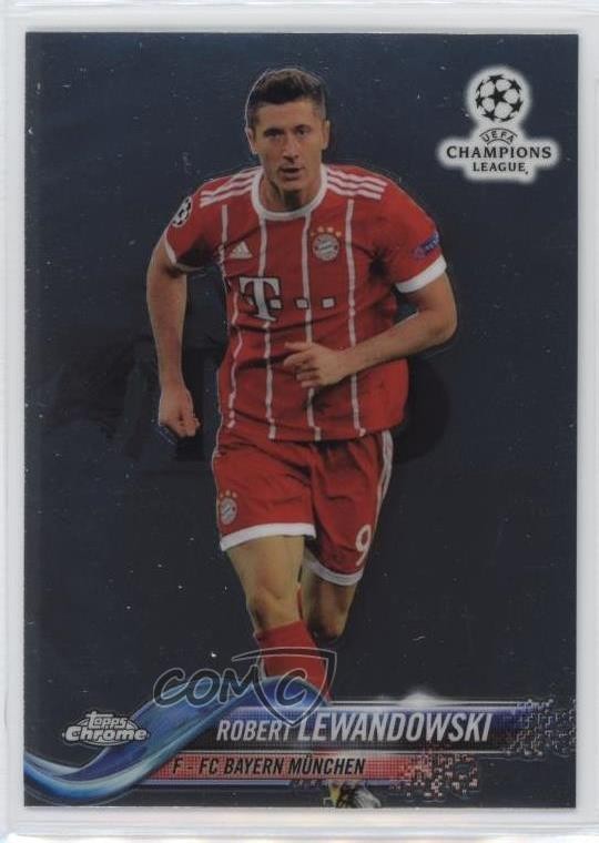 2017-18 Topps Chrome UCL Robert Lewandowski #78 yf0