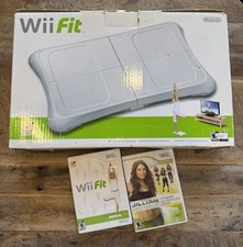 Nintendo Wii Fit Balance Board With Wii Fit Video Game