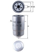 Mahle Kraftstofffilter U.A. FüR Alfa Romeo, CitroËN, Fiat, Lancia, Ldv