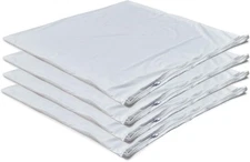 Covers Only 4 Pack Waterproof Down Feather Proof Euro Pillow Protectors 